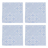 Damask Blue Napkins - Set of 4